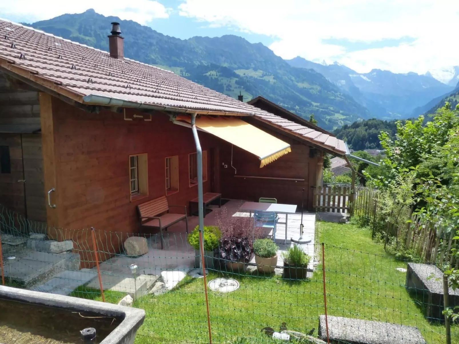 Alpenblick west-Dehors