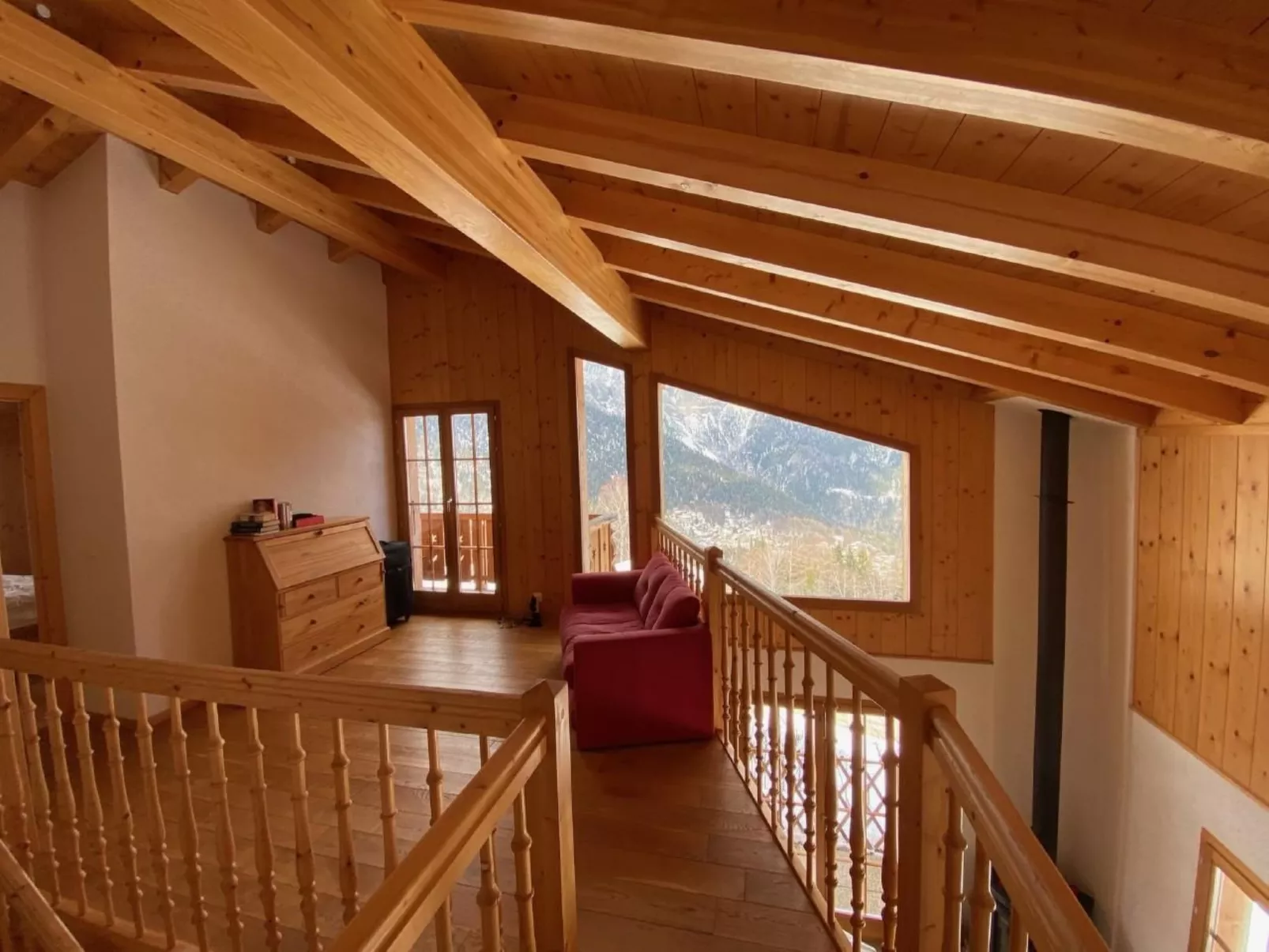 Chalet Alpilles - 4 Zi. mit atemberaubender Aussicht-Dedans