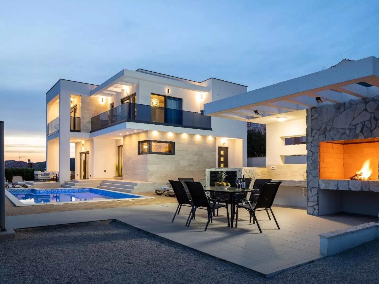 Haus in Vodice mit privatem Parkplatz-Dedans