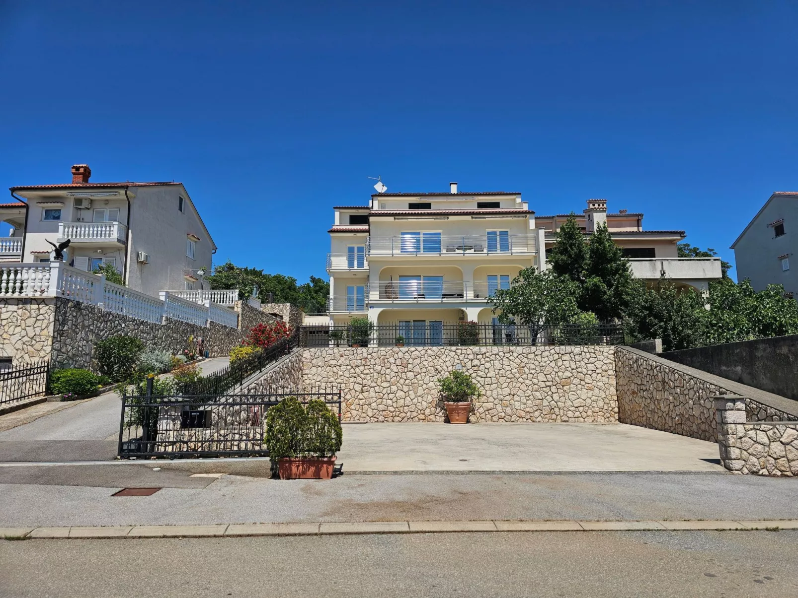 Wohnung für 6 Personen mit Meerblick-Dehors