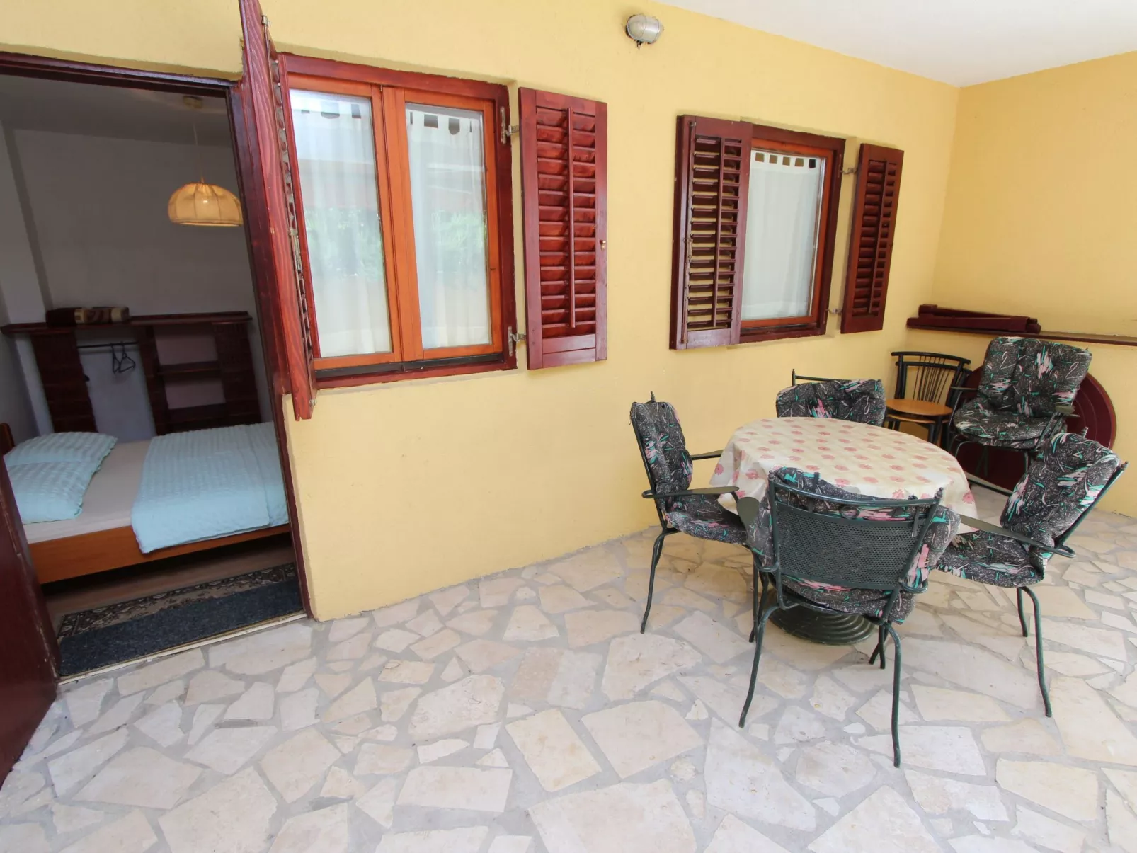 Nette Ferienwohnung in Rovinj mit Offenem Kamin-Drinnen