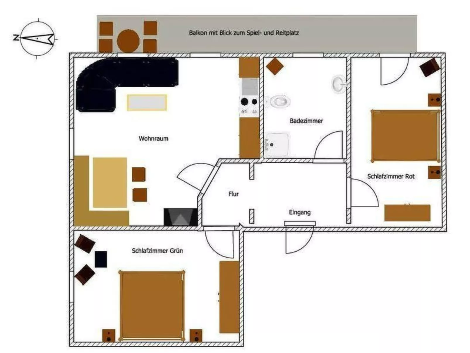 Wohnung Dreisessel im Bayerischen Wald-Drinnen