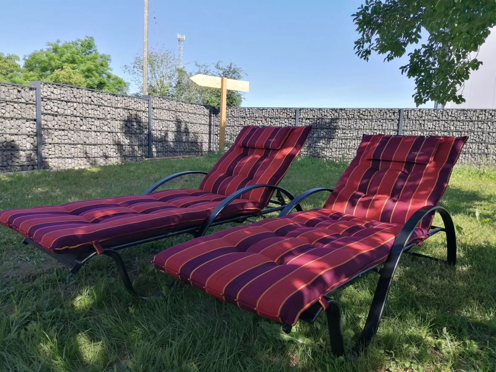 Appartement mit Terrasse-Draußen