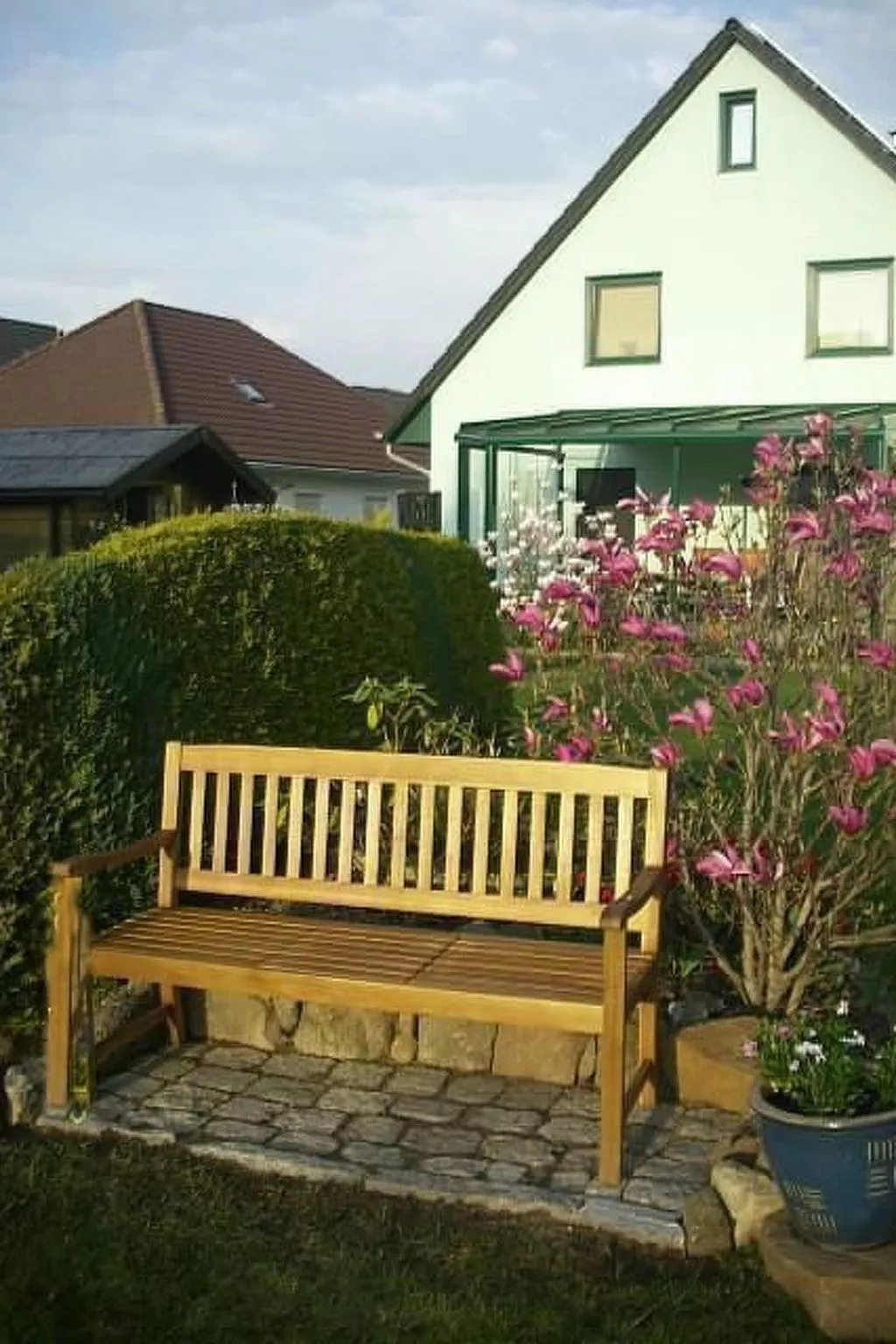 Domizil für zwei-Dehors