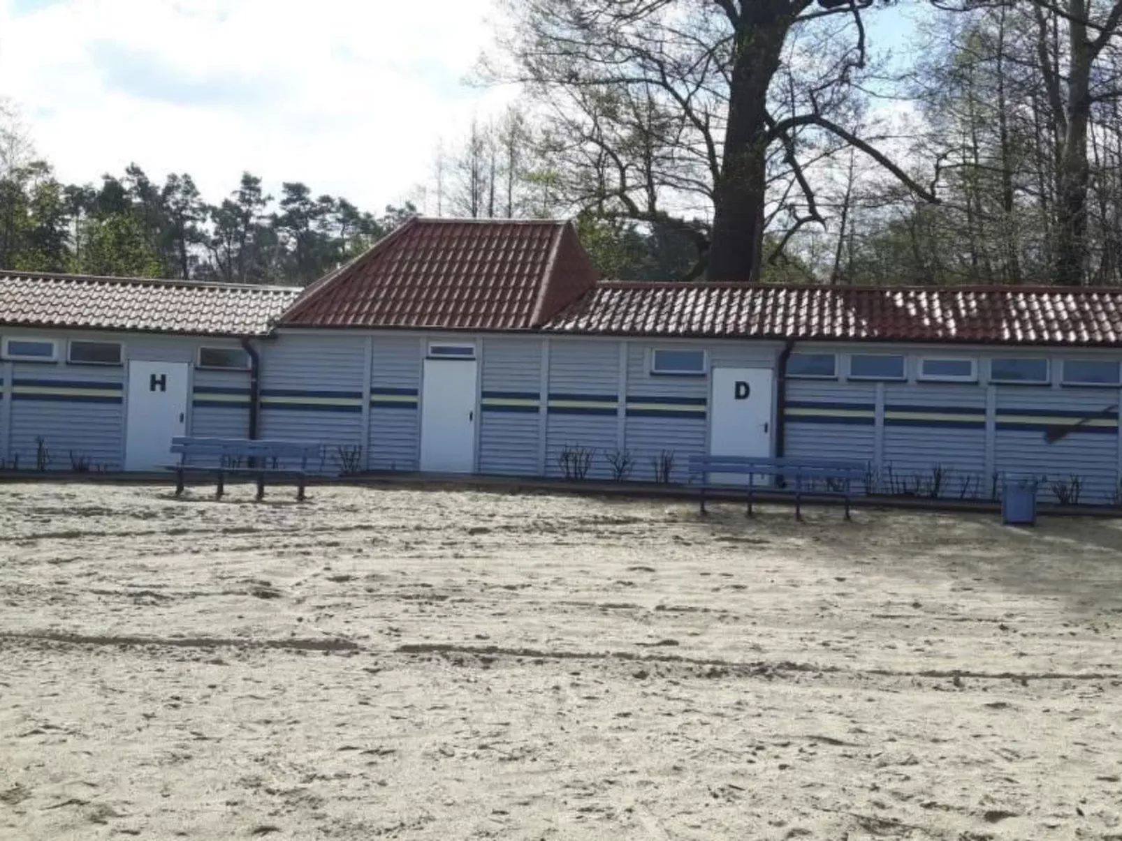 Ferienhaus Claire am Klostersee Urlaub mit Hund-Draußen