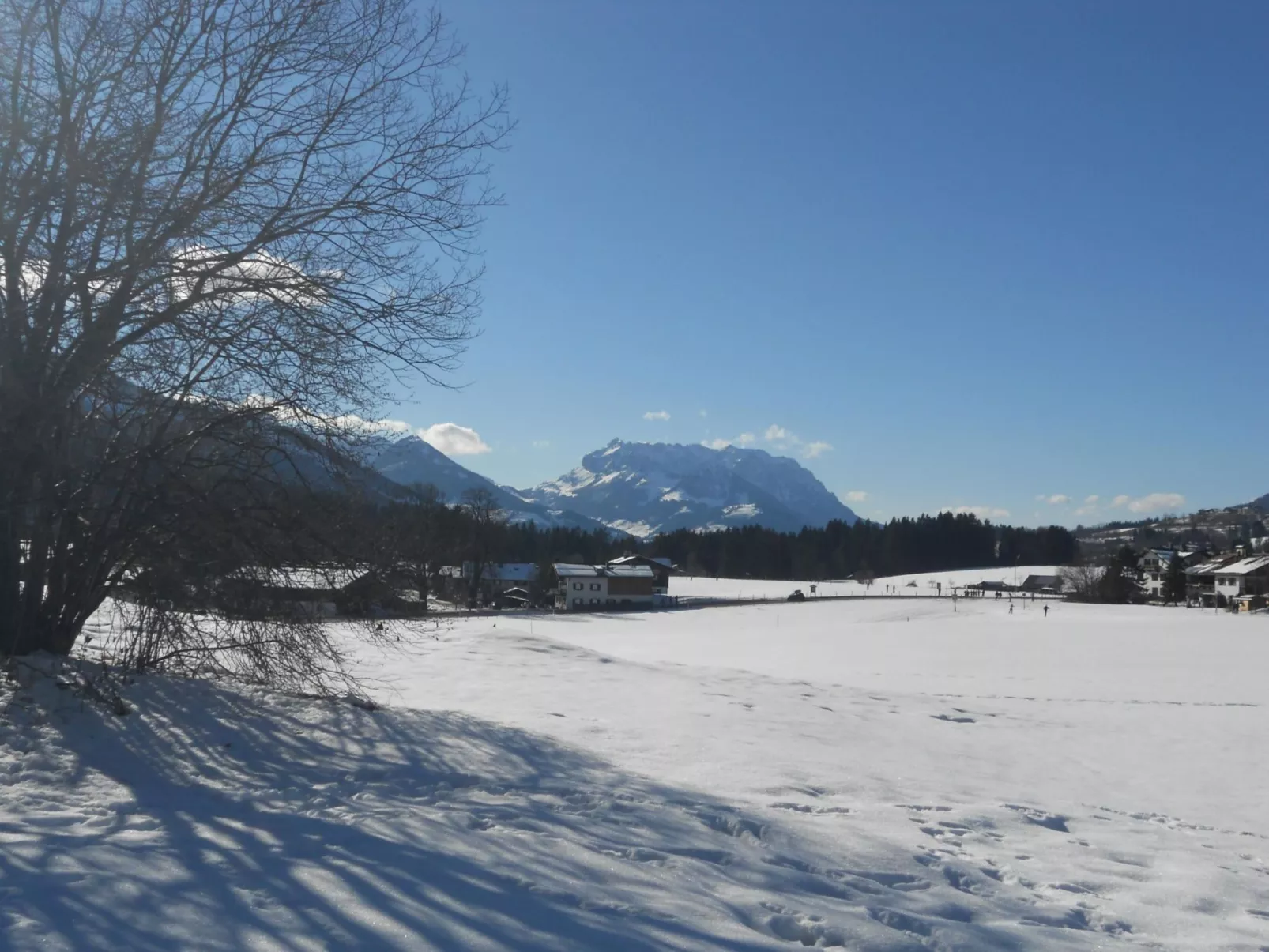 Gemütliche Wohnung im Zentrum von Reit im Winkl-Draußen