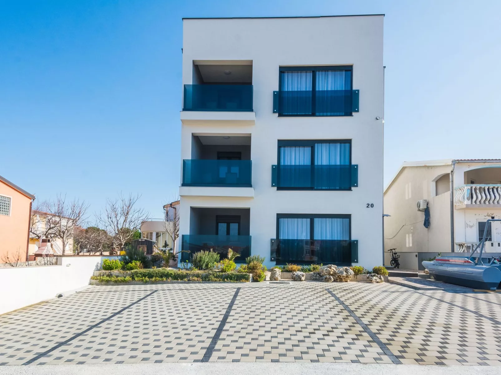 Wohnung mit Meerblick Glamour Vir - Agentur TA Leut-Dehors