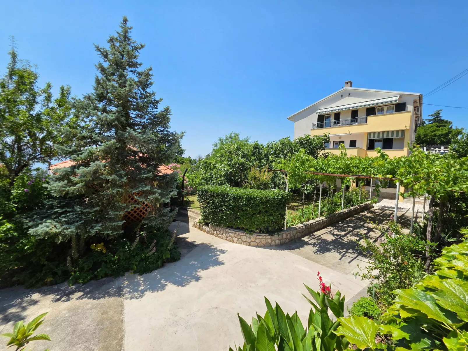 Wohnung mit Meerblick, 150 m vom Strand entfernt-Dehors