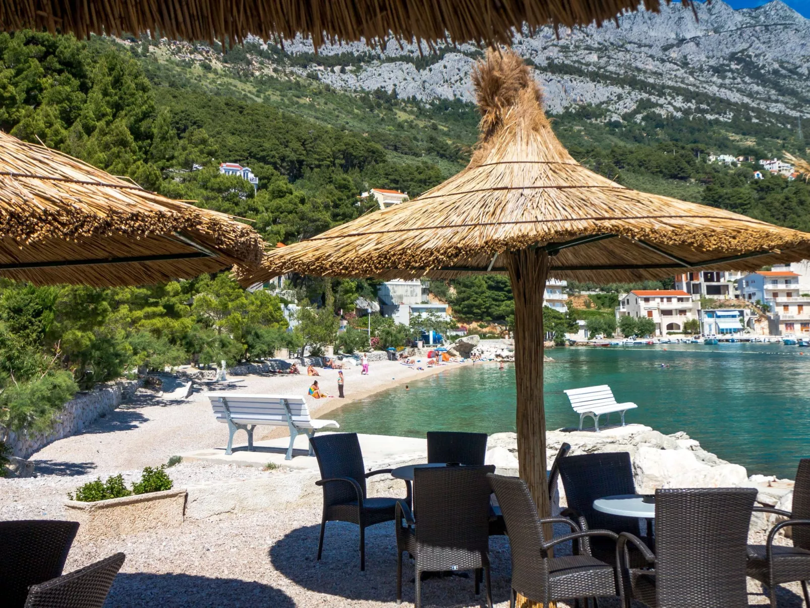 Studio im Erdgeschoss für zwei Personen mit einer Terrasse-Dedans
