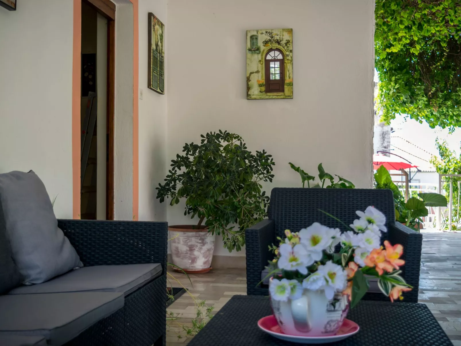 Strandnahes, ruhiges Ferienhaus-Dedans