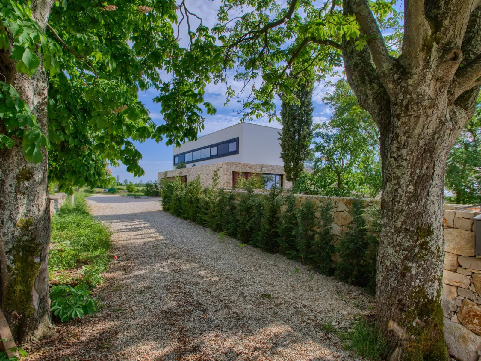 Für 6 Personen und 4 Kinder in Porec-Jurici, Istrien (Westküste von Istrien)-Outside