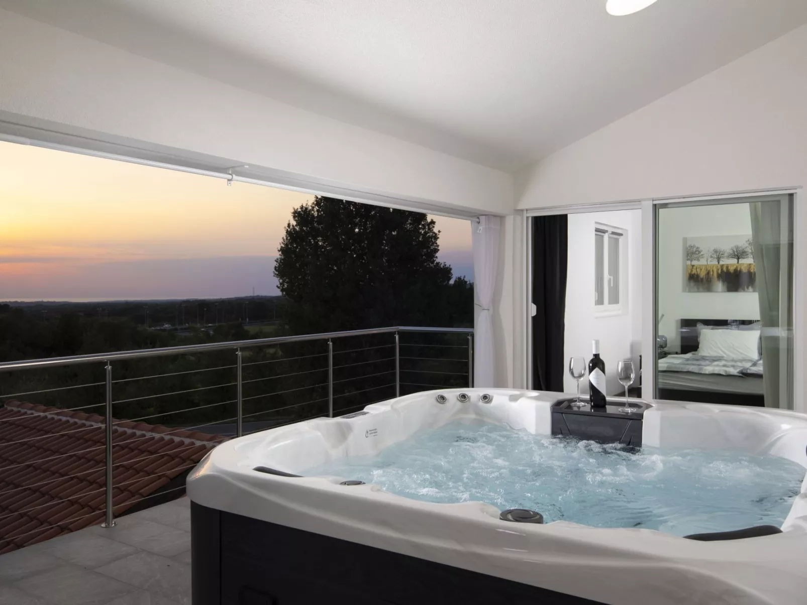 Villa Euphoria mit Pool, Sauna und Whirlpool-Inside