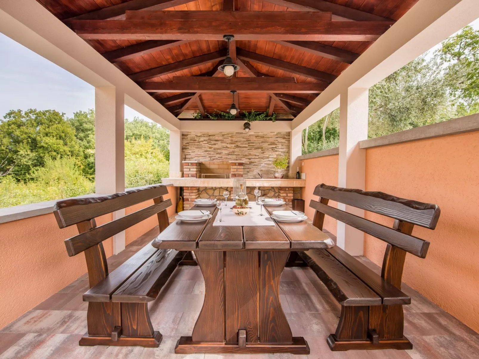 Appartement in Soline mit Großer Terrasse-Image-tags.info