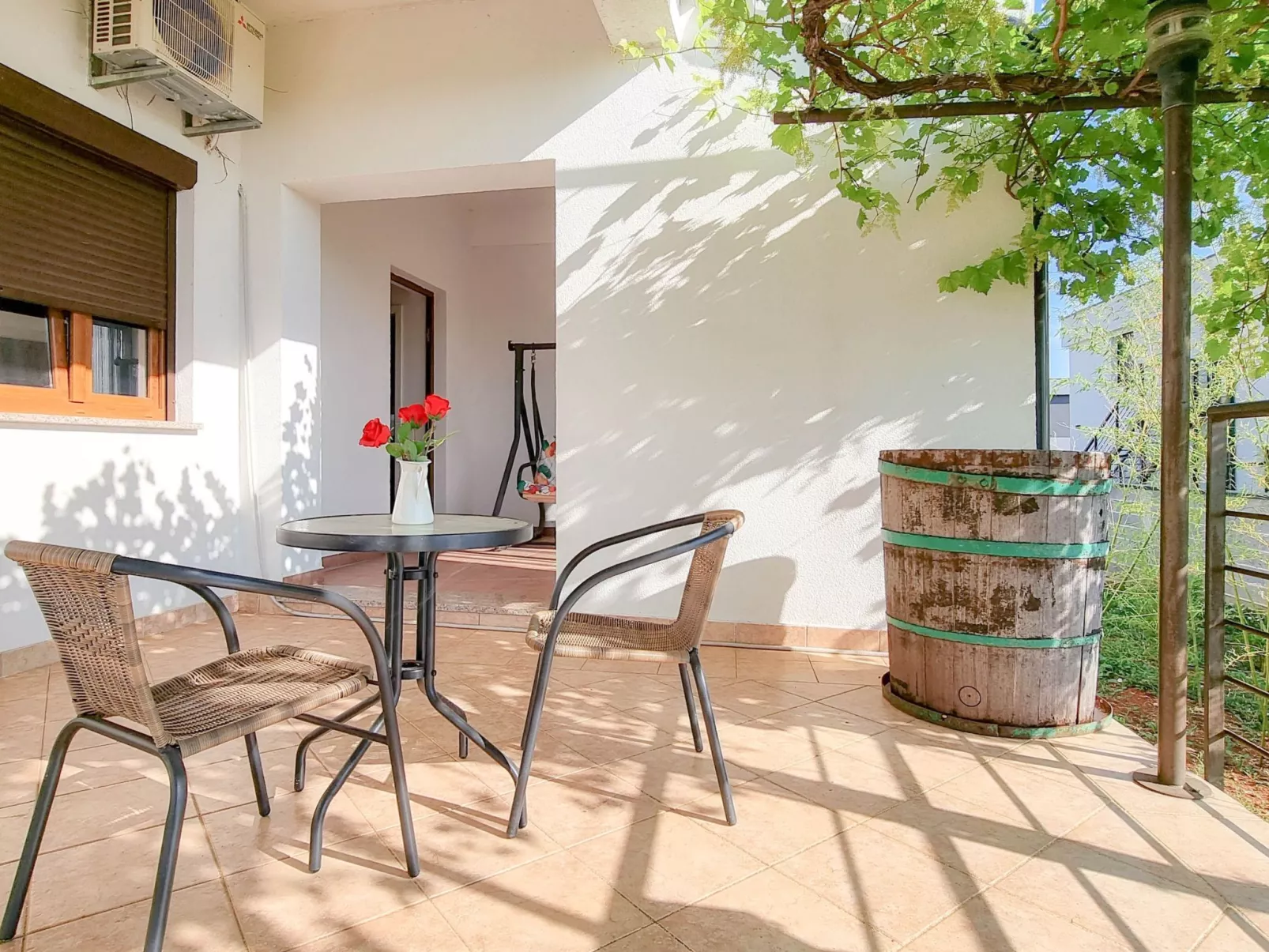 Studio "Dani 3, A2" mit Terrasse-Outside