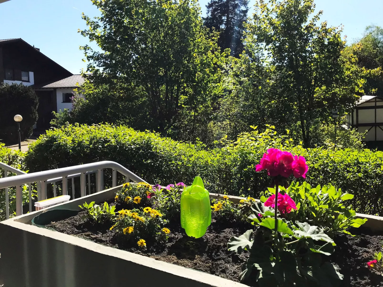 Fewo für 2 Personen mit Wintergarten-Draußen