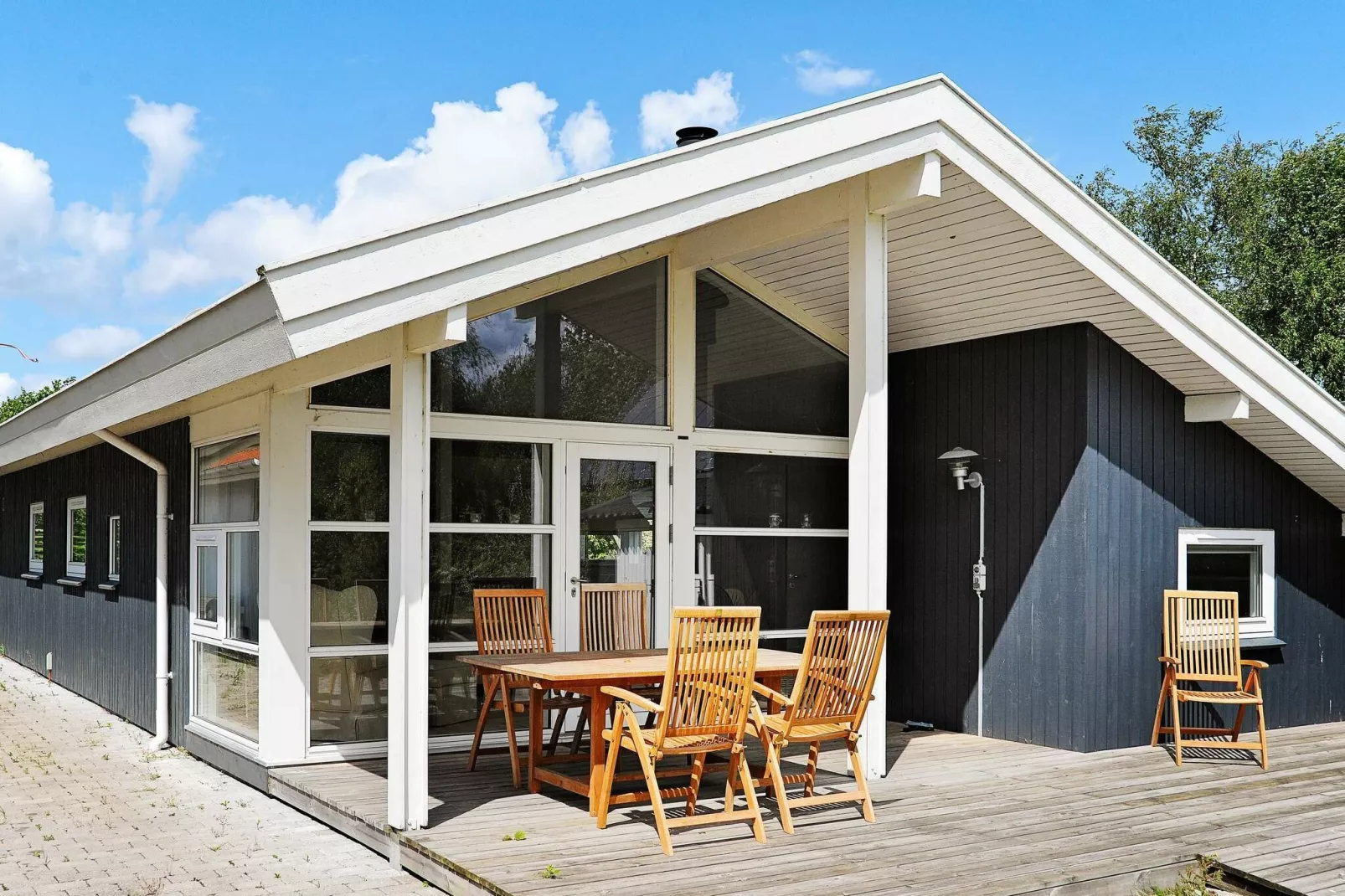 8 Personen Ferienhaus in Frørup-By Traum-Außenbereich