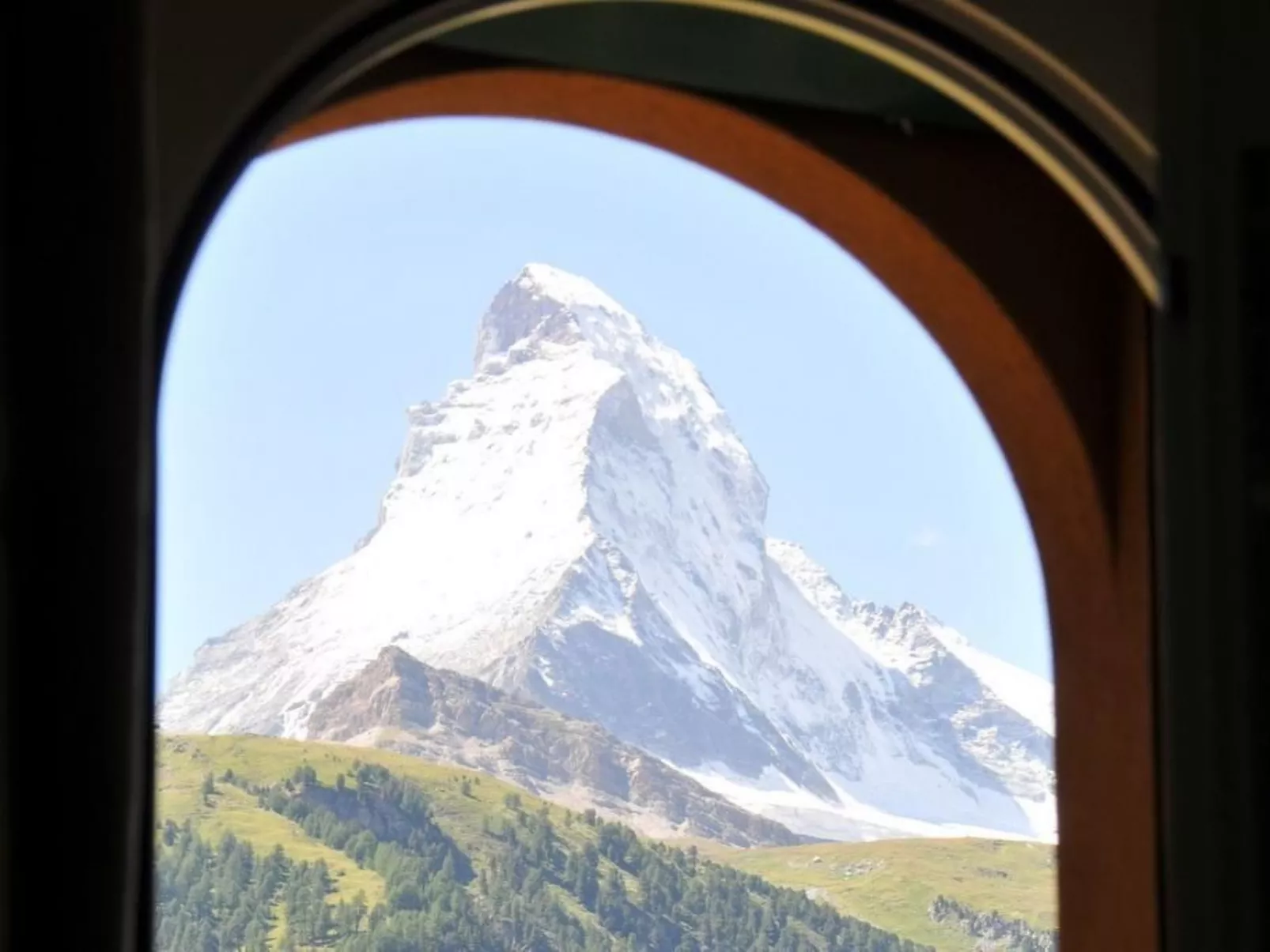 Studio mit traumhaftem Blick auf das Matterhorn-Dehors