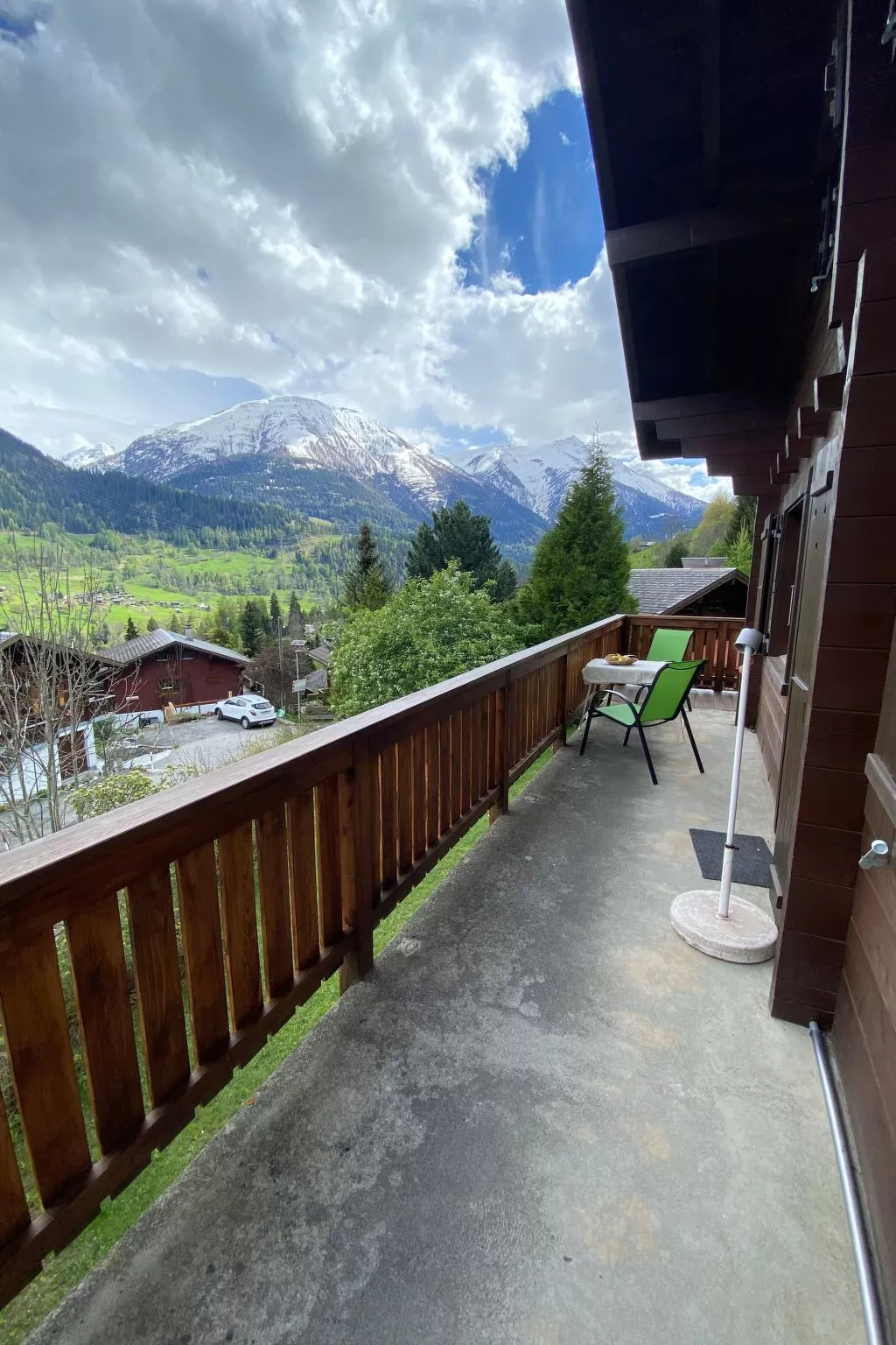 Chalet Sternschnuppe-Draußen