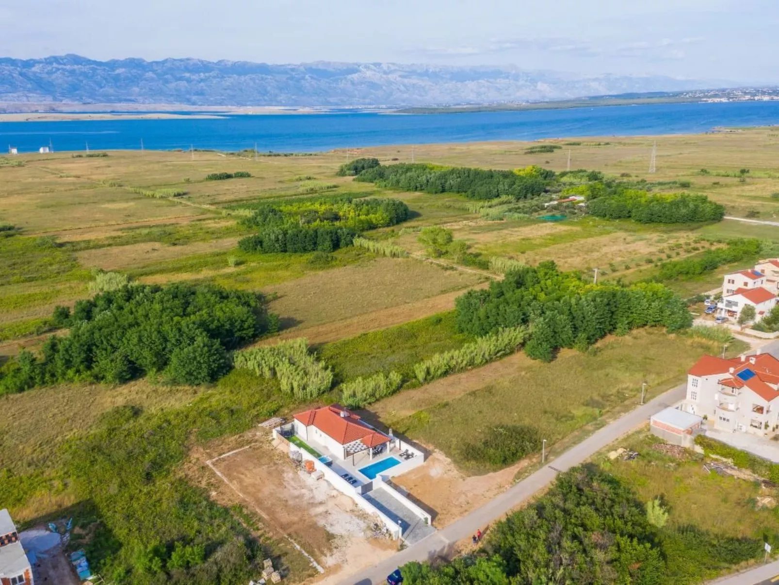 Villa mit beheiztem Pool Privlaka - TA Leut Agency-Draußen