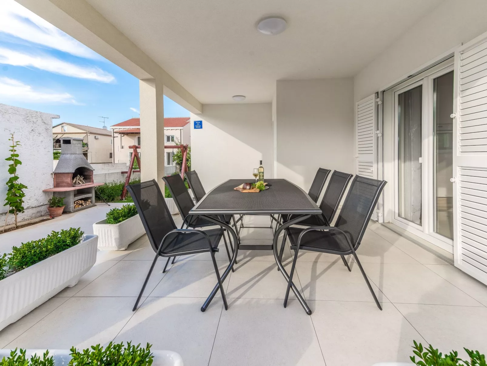 "Bajlo" direkt am Strand-Draußen