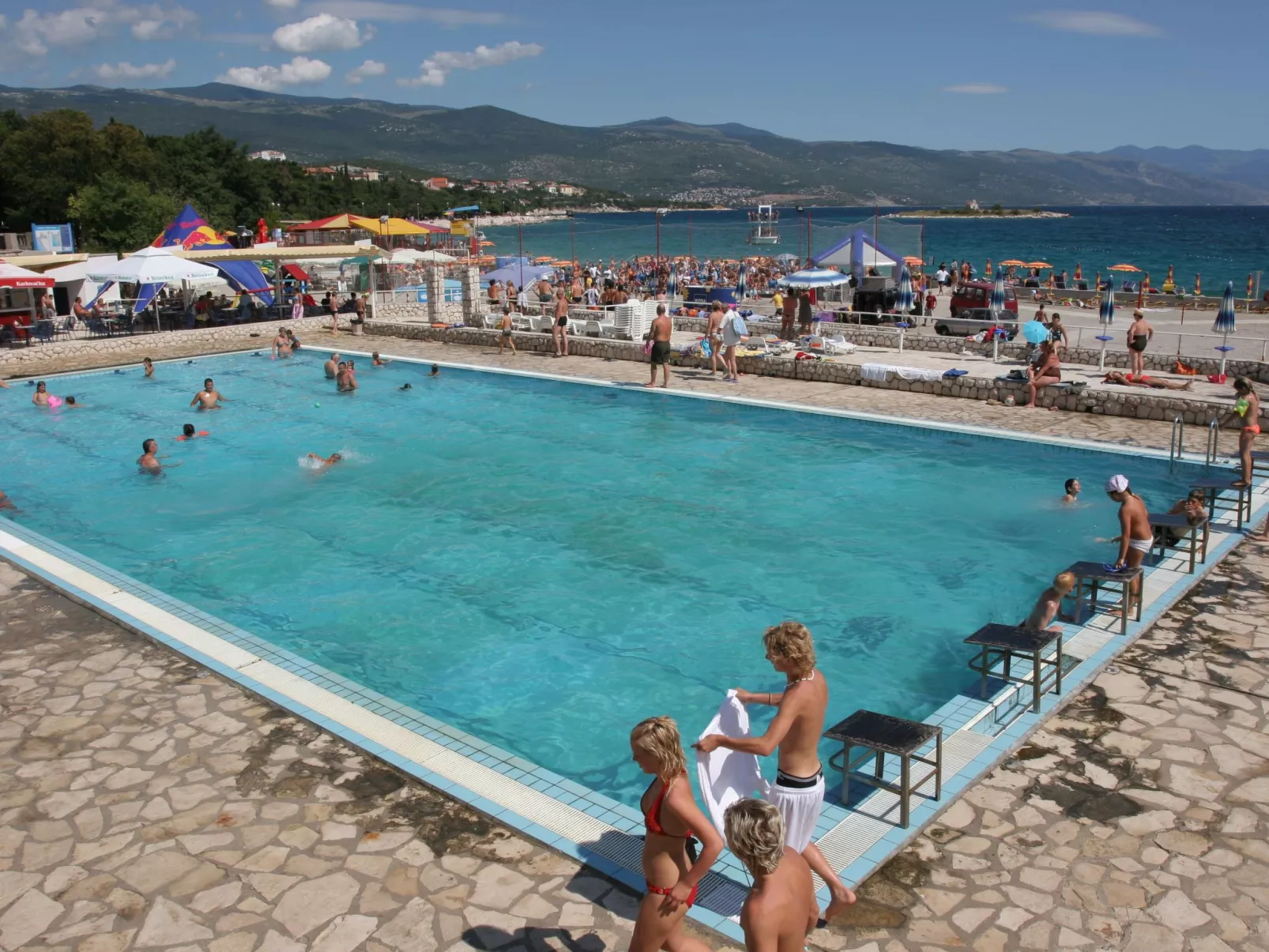 Studio-Apartment für 2 Personen mit Terrasse-Draußen