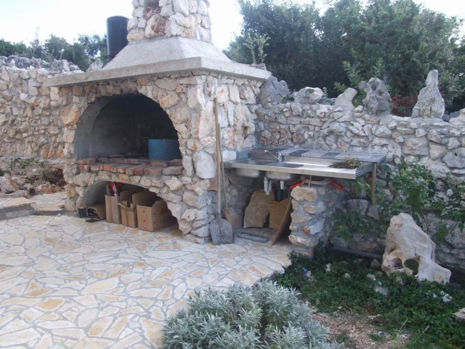 In Sevid mit Gemeinsamer Terrasse und Meerblick-Outside