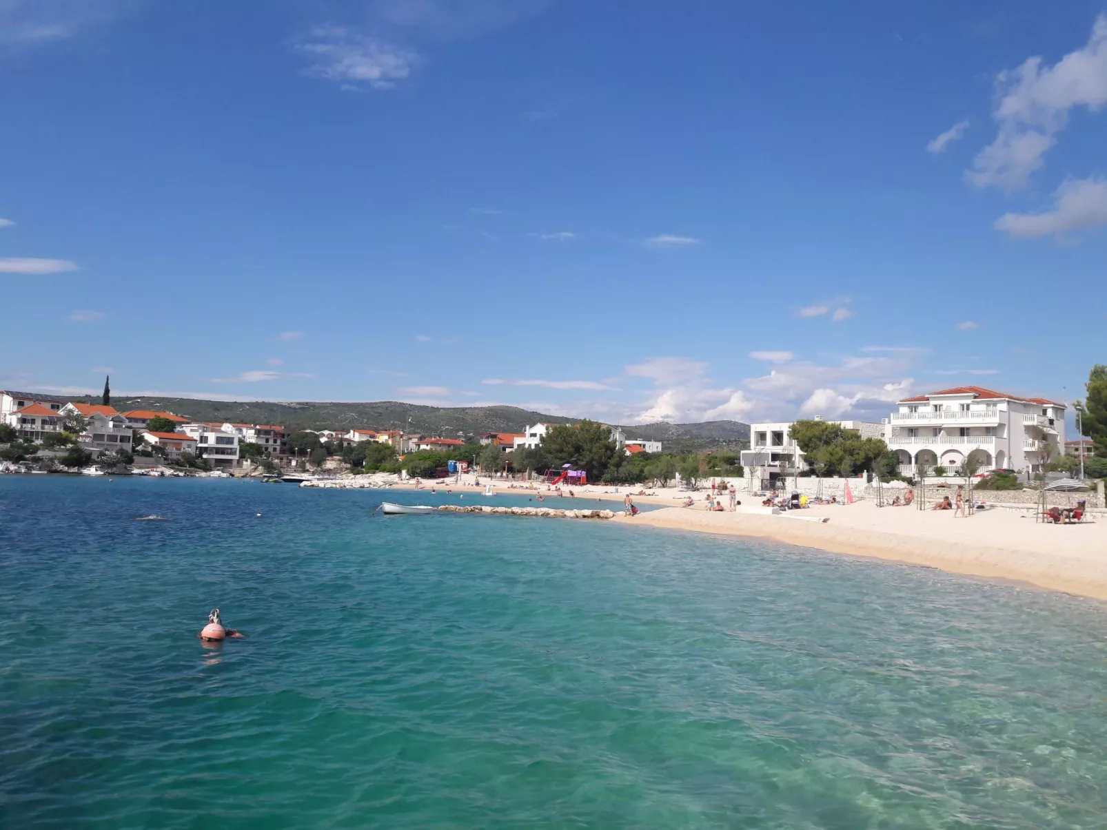 "Biserka" direkt am Strand-Dehors