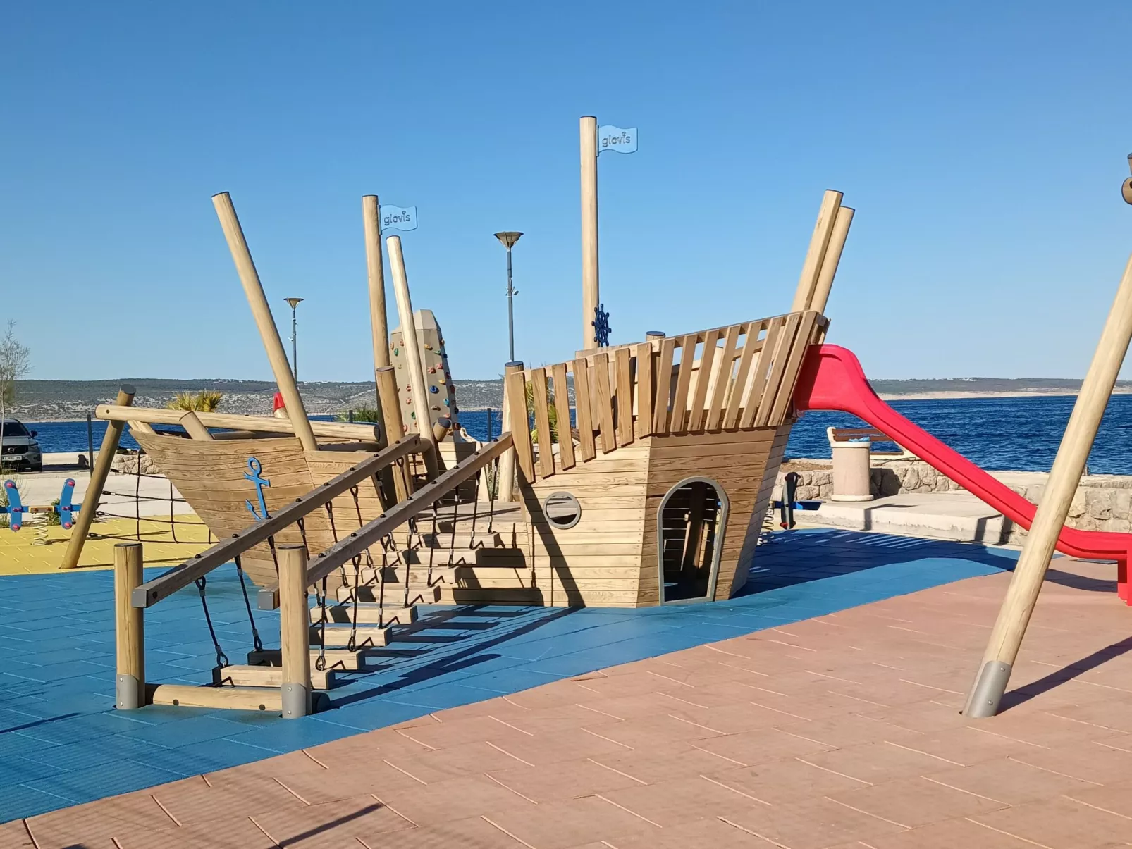 Wohnung in Starigrad mit schönem Meerblick-Dehors