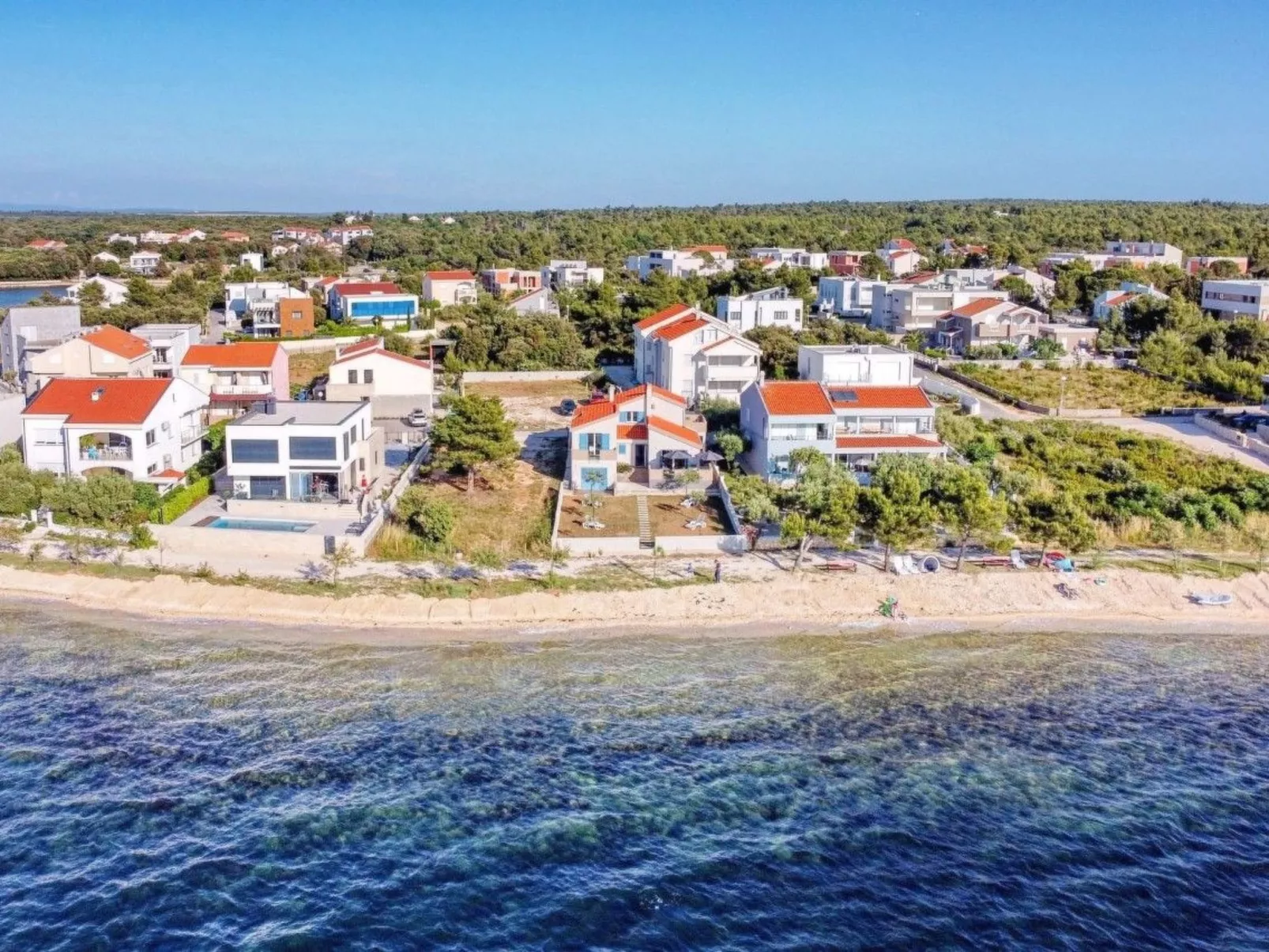 Haus am Strand in Zaton - TA Leut Agency-Draußen
