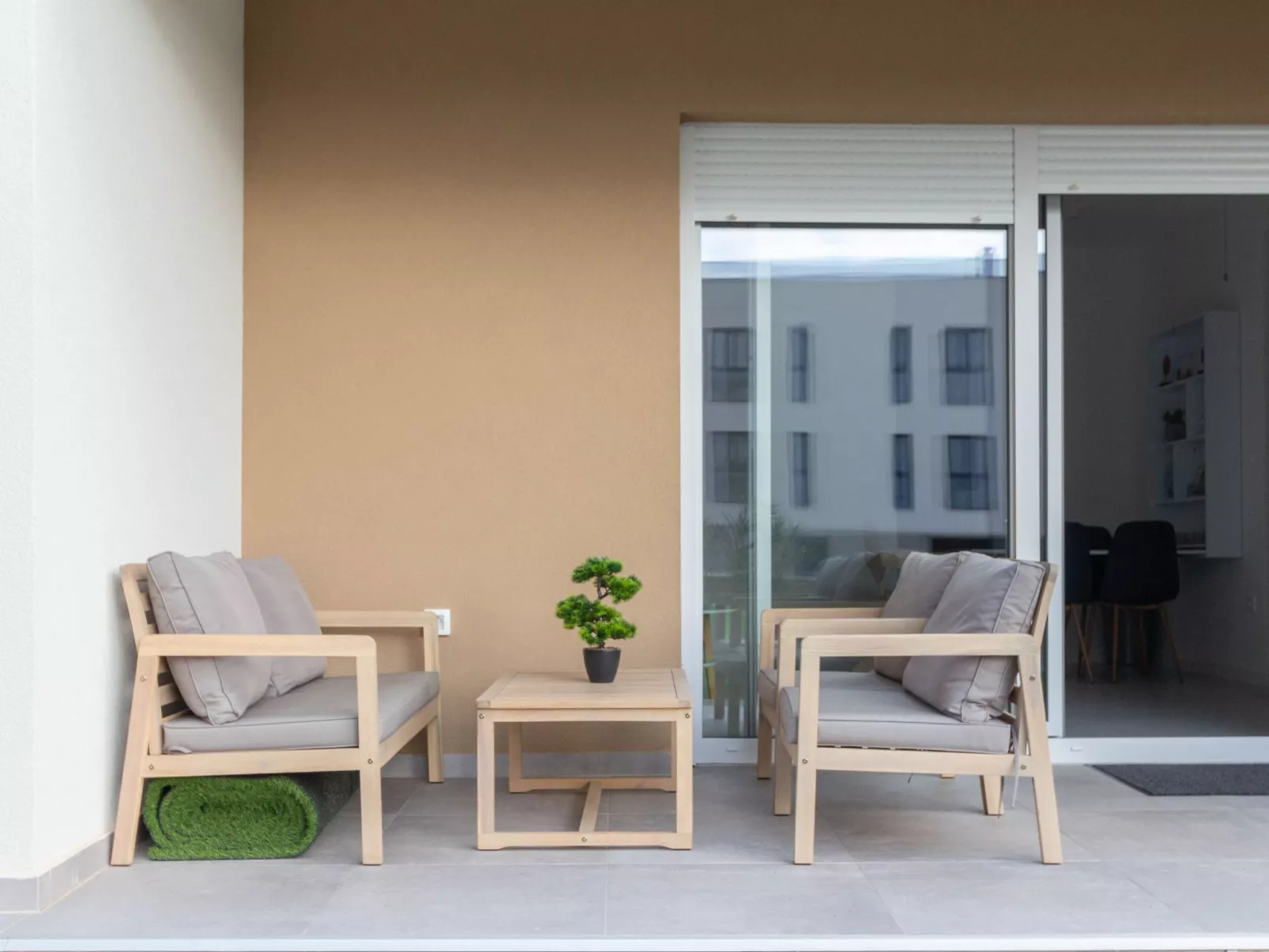 Wohnung mit Pool in Strandnähe -TA Leut Agency-Dehors