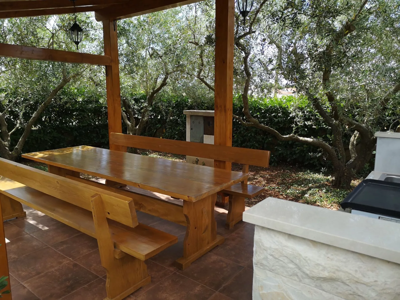 Mit privatem Pool und Garten-Dehors