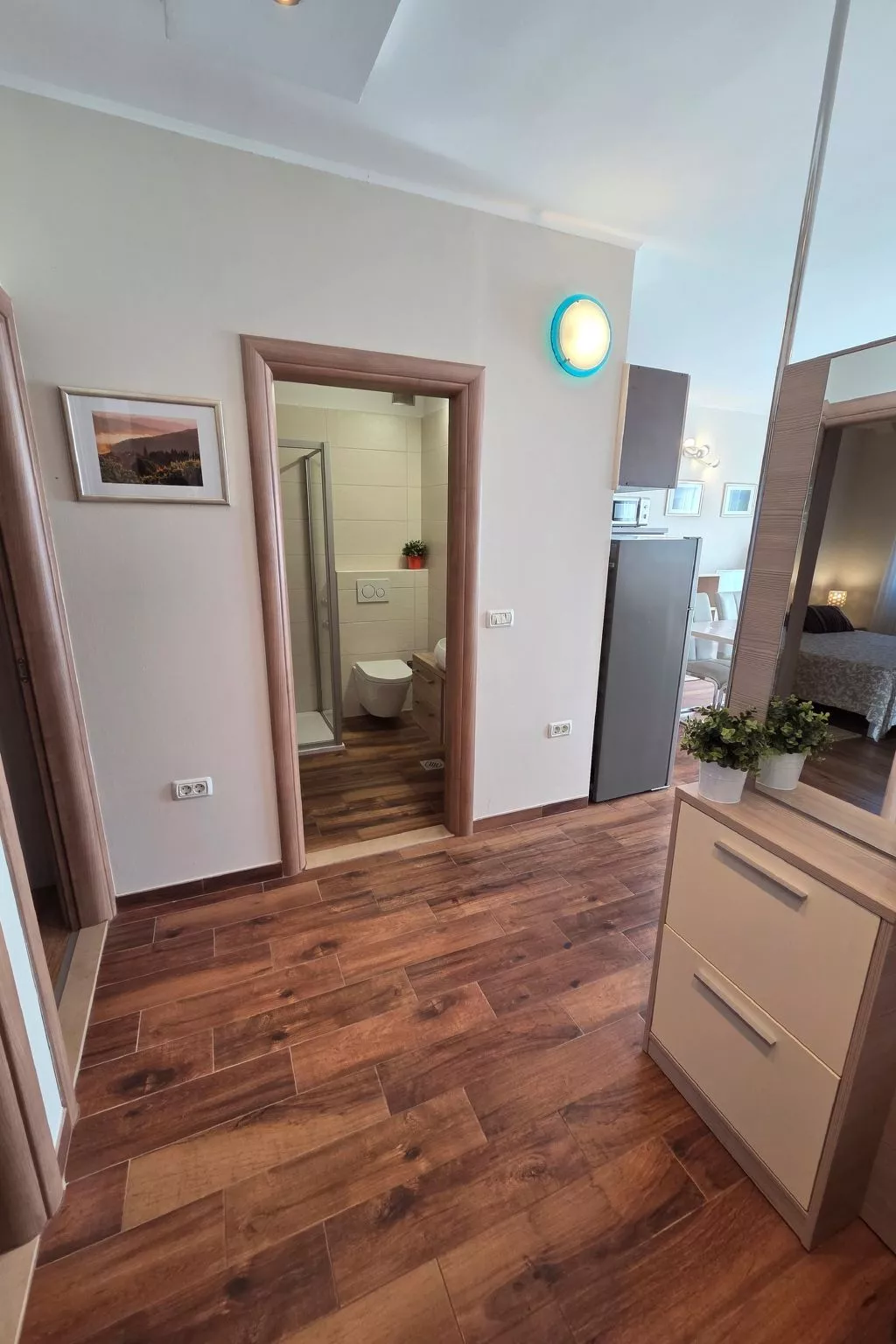 Elegantes Familienappartement mit privatem Pool-Dedans