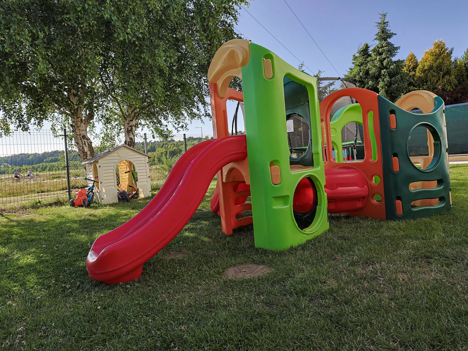 Wohnung "Aurora 2" z tarasem-Draußen