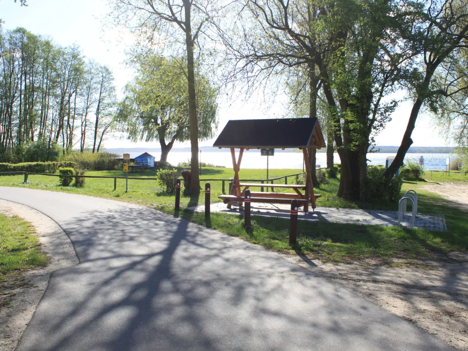 Blockbohlenhaus Plau am See-Outside