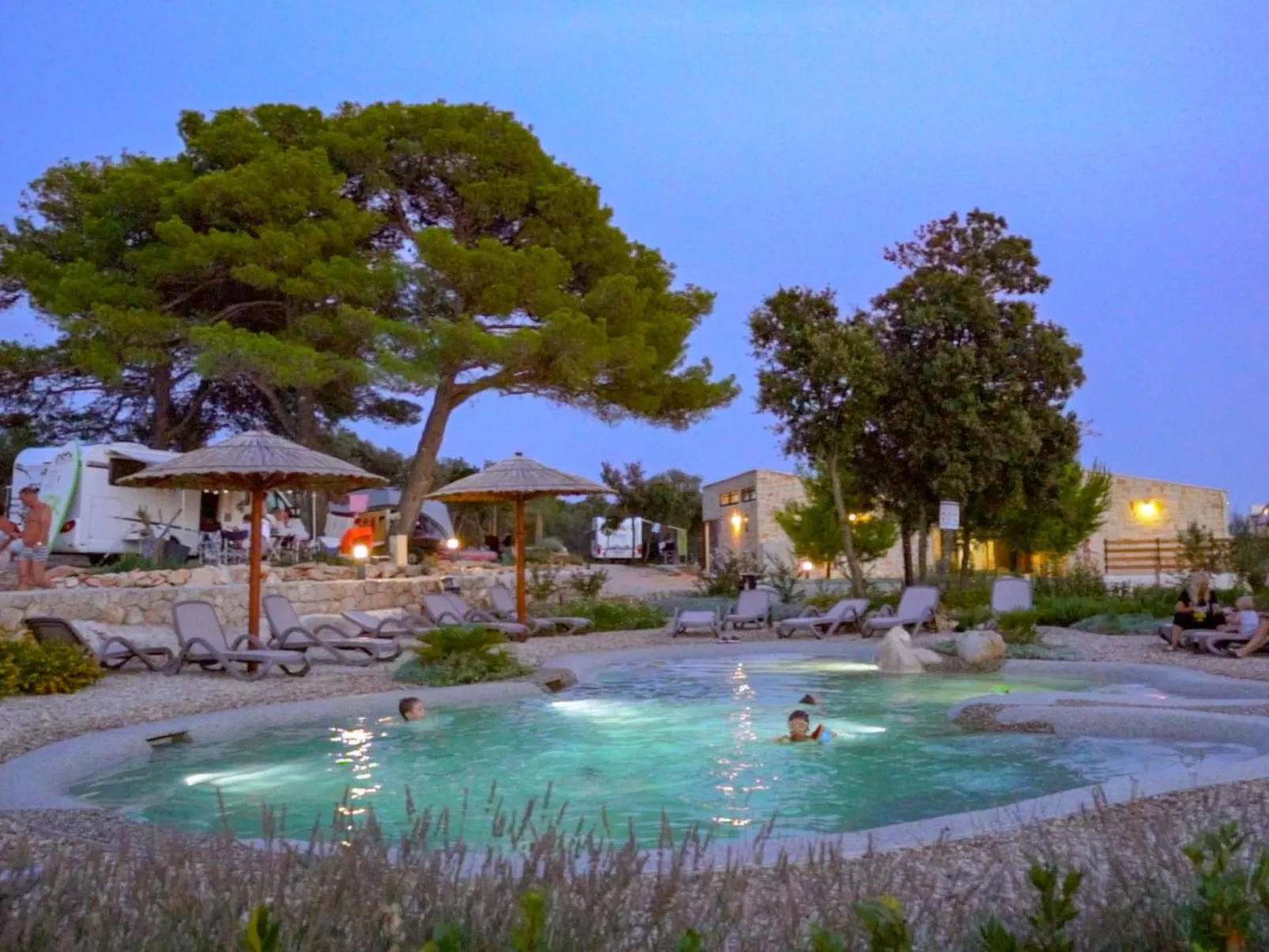 Mobilheim direkt am Strand-Outside