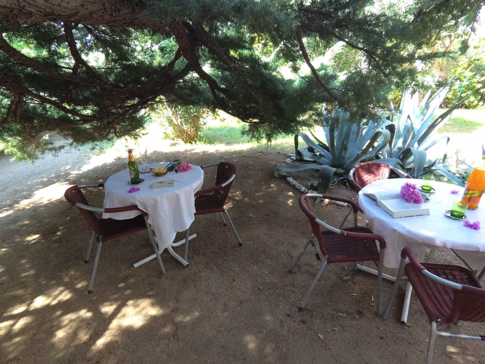 Große Ferienwohnung in Pag mit Privater Terrasse-Draußen