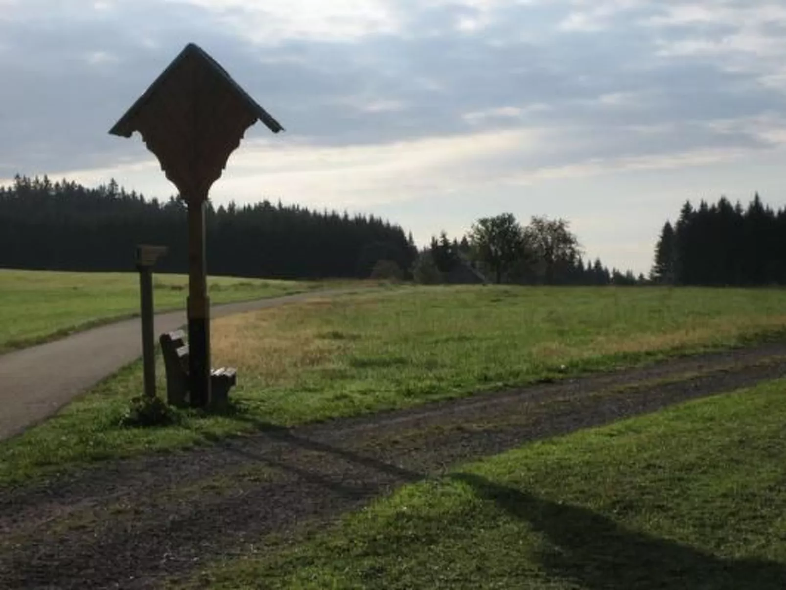 Appartement mit Garten in Schwärzenbach-Outside