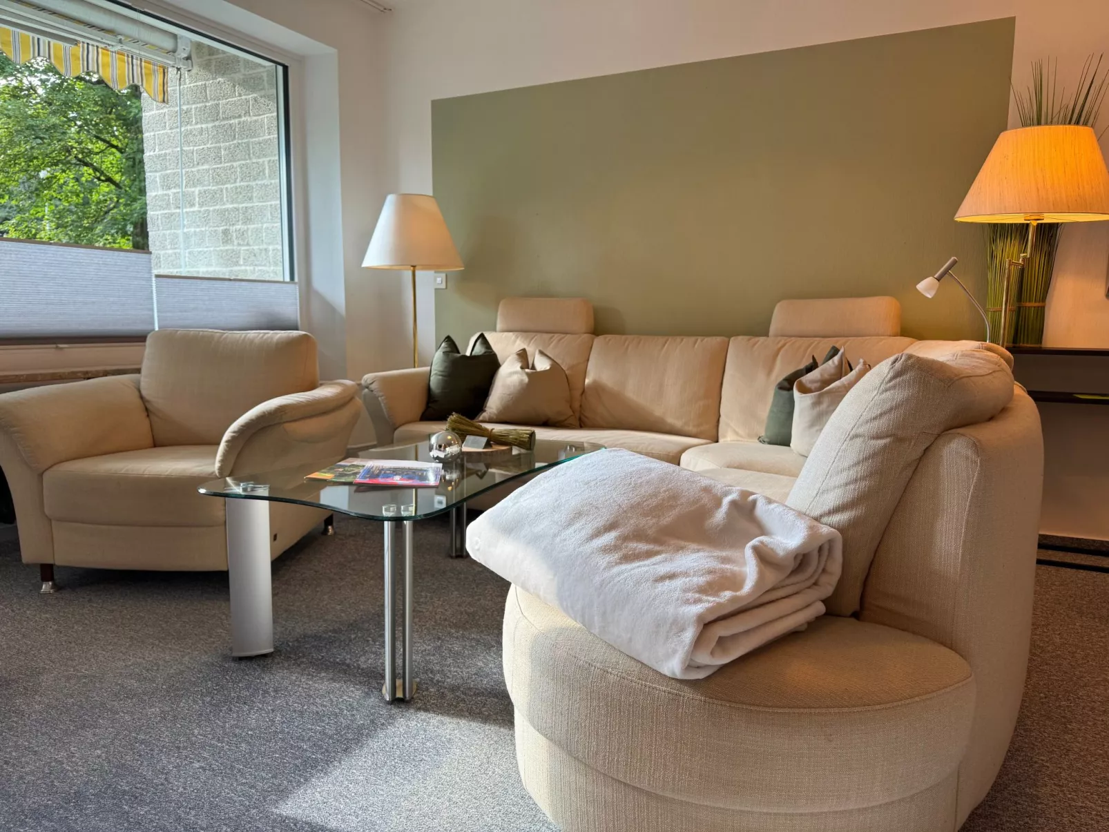 Ferienwohnung mit Infrarotwärmekabine-Drinnen