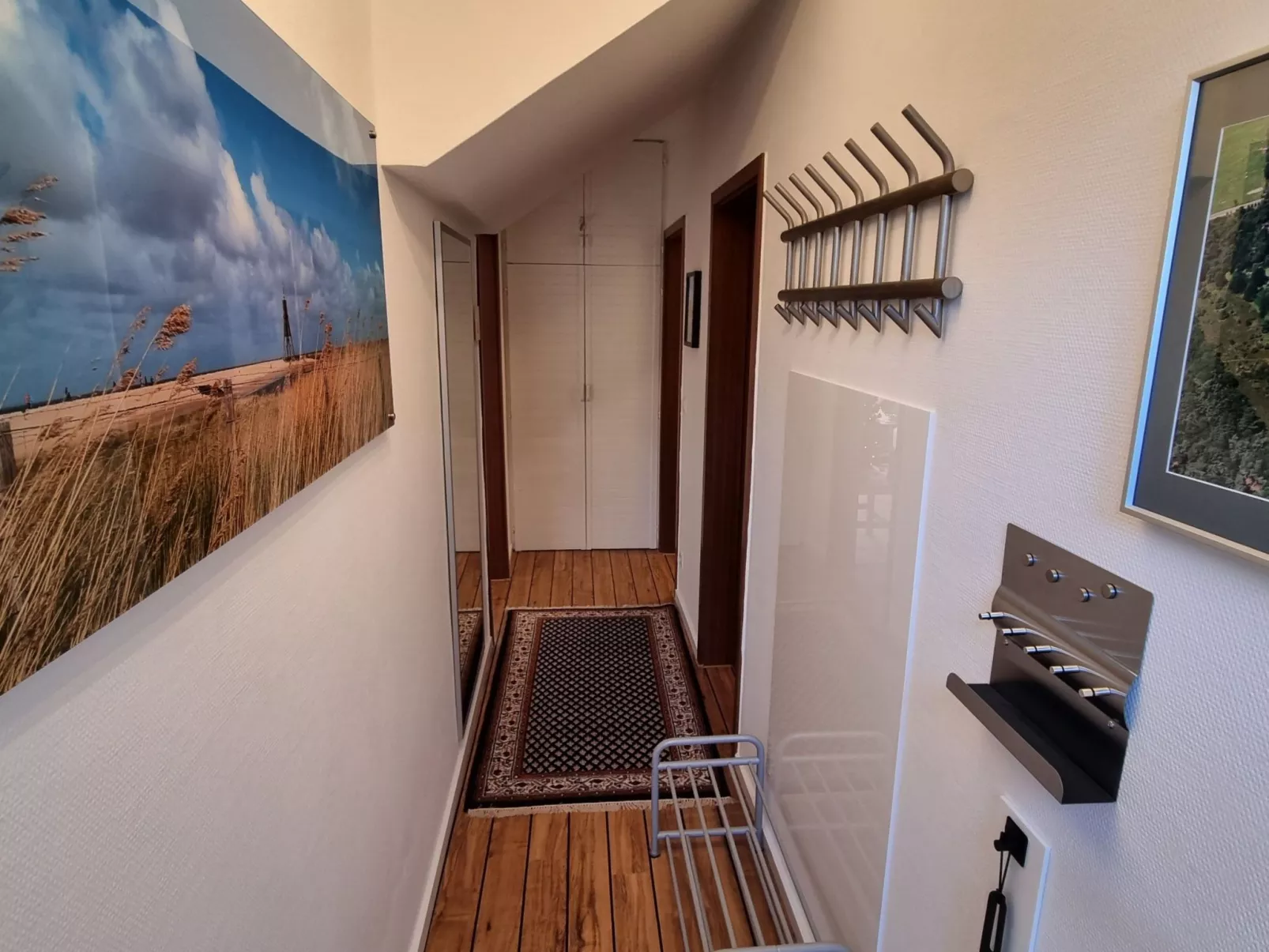 Gemütliche Ferienwohnung für zwei Personen mit sonniger Südterrasse-Drinnen