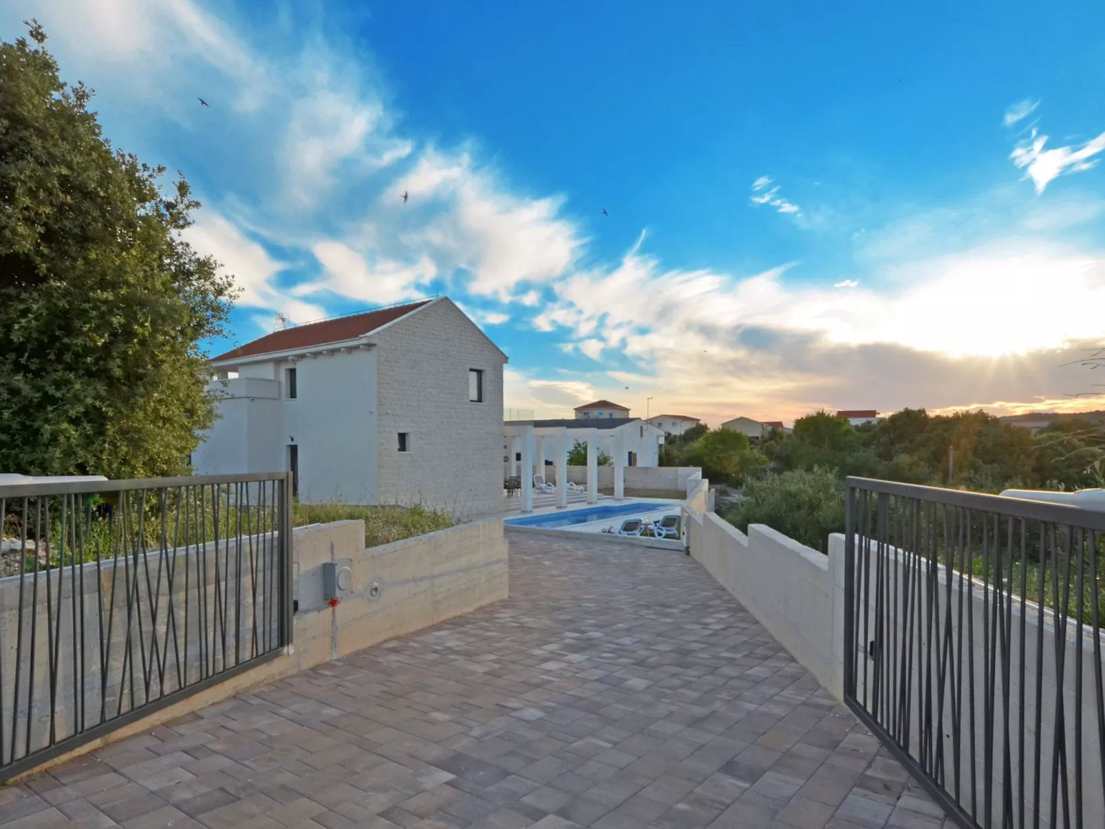 Haus in Dvornica mit privatem Parkplatz-Dehors