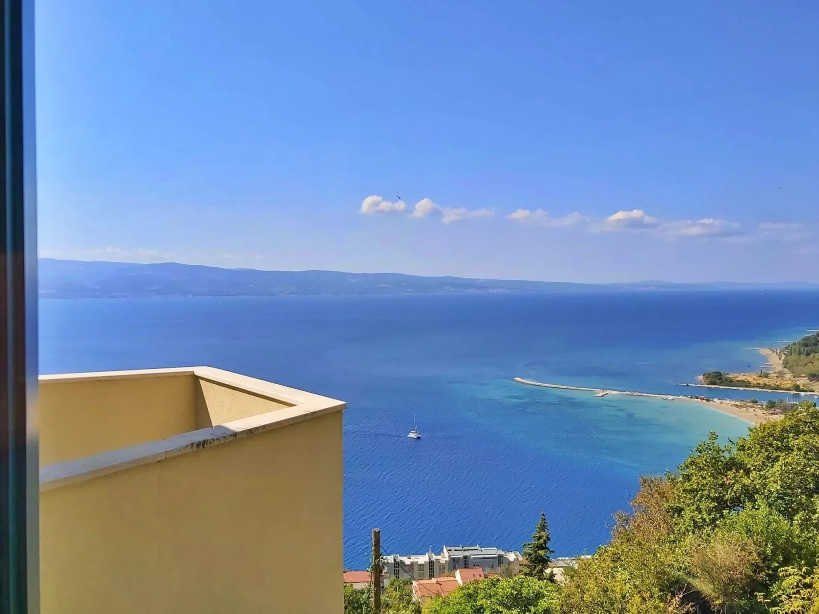 Wohnung Borak grün mit herrlichem Blick-Outside