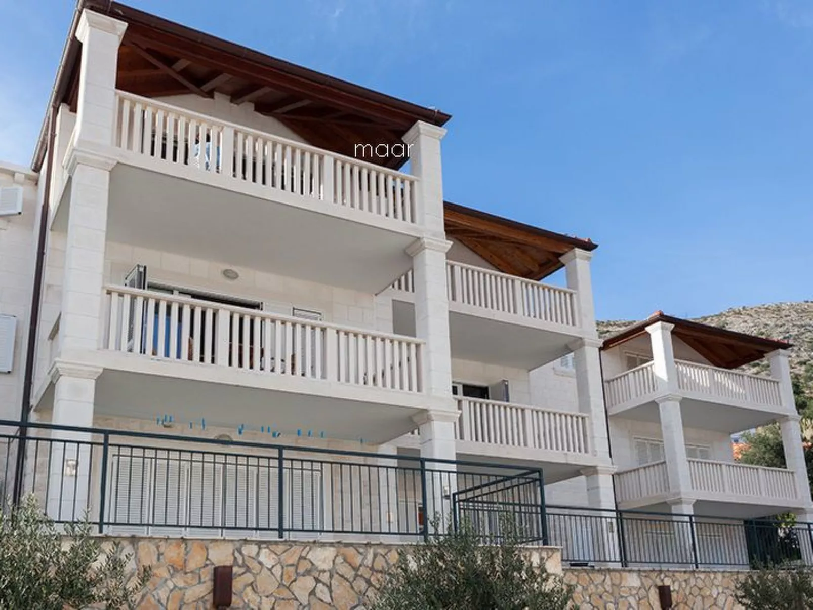 Für 4 Personen ca. 82 m&sup2; in Mali Zaton, Dalmatien (Dubrovnik-Neretva)-Outside