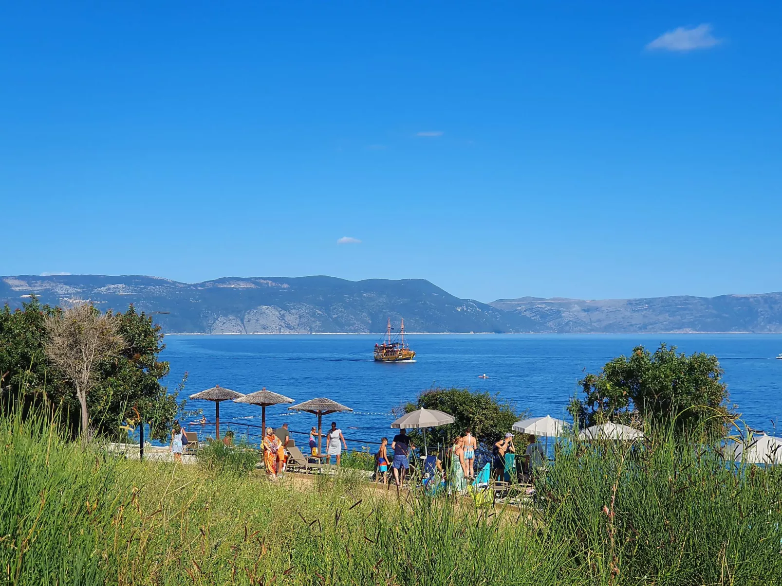 Drei-Zimmer-Wohnung Rita, in der Nähe des Strandes-Dehors