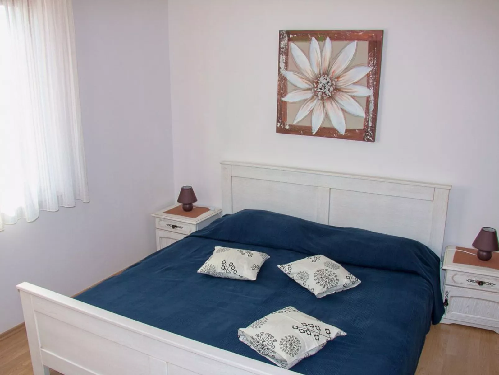 Gemütliches Ferienhaus mit Terrasse und Meerblick-Dedans