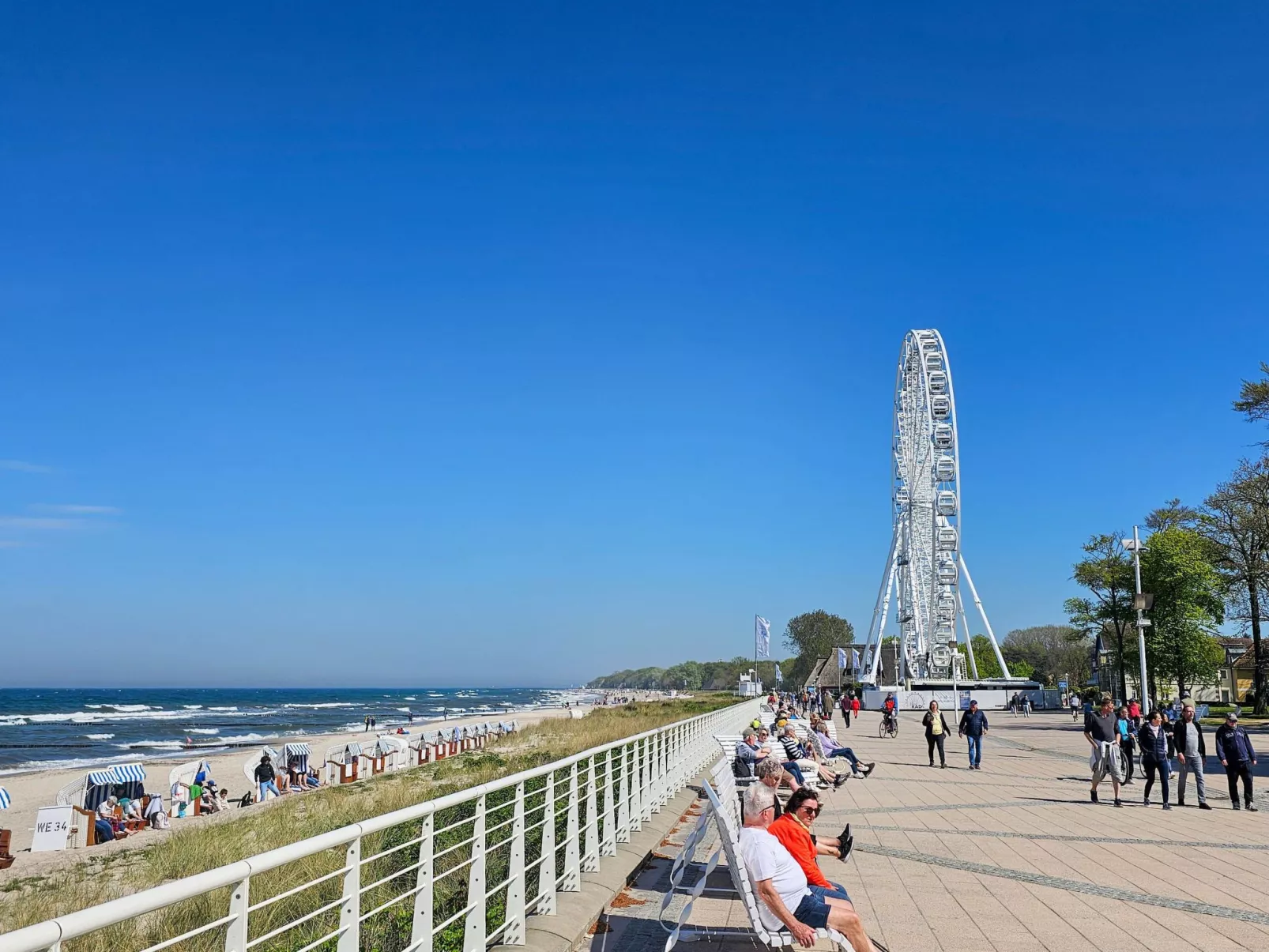 Apartment am Strand-Dehors