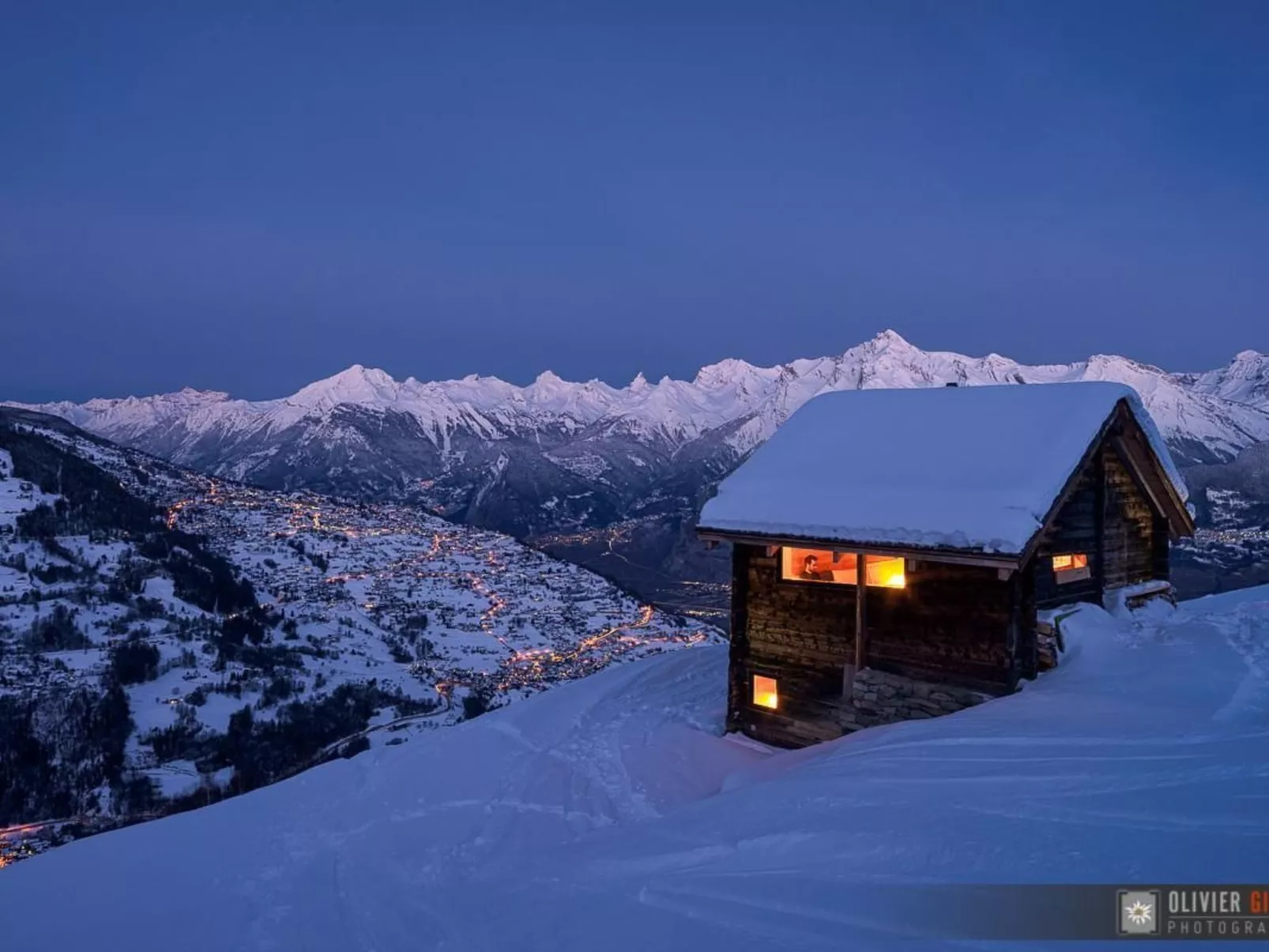 Alm Mayen im Wallis von 1904-Outside