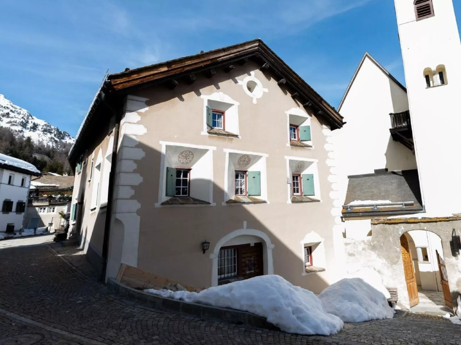 Chesa Sela Historisches Engadinerhaus (1641)-Dehors