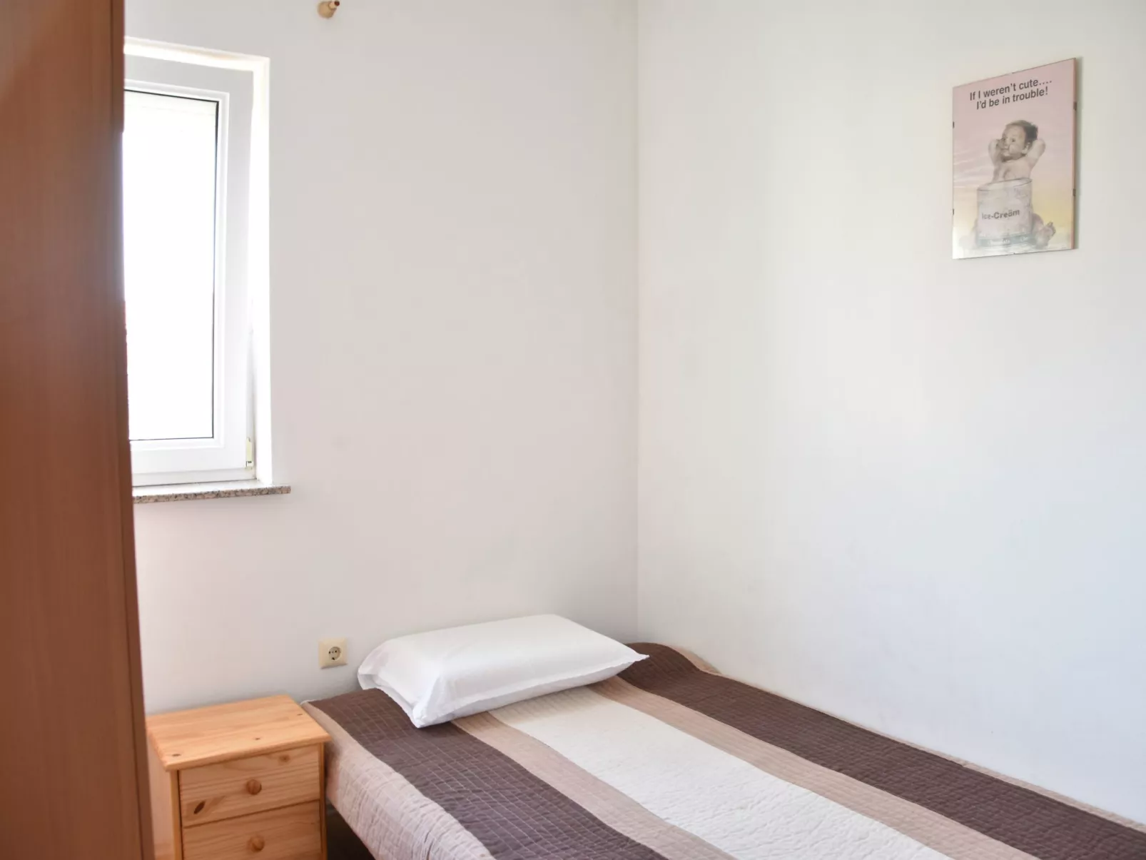 Ruhiges Ferienhaus mit Balkon und Garten-Inside