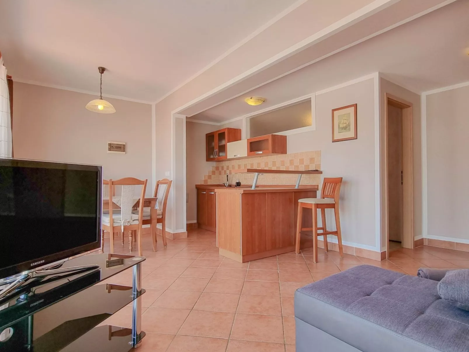 Wohnung 50m vom Meer entfernt für 2-3 Pers.-Dedans