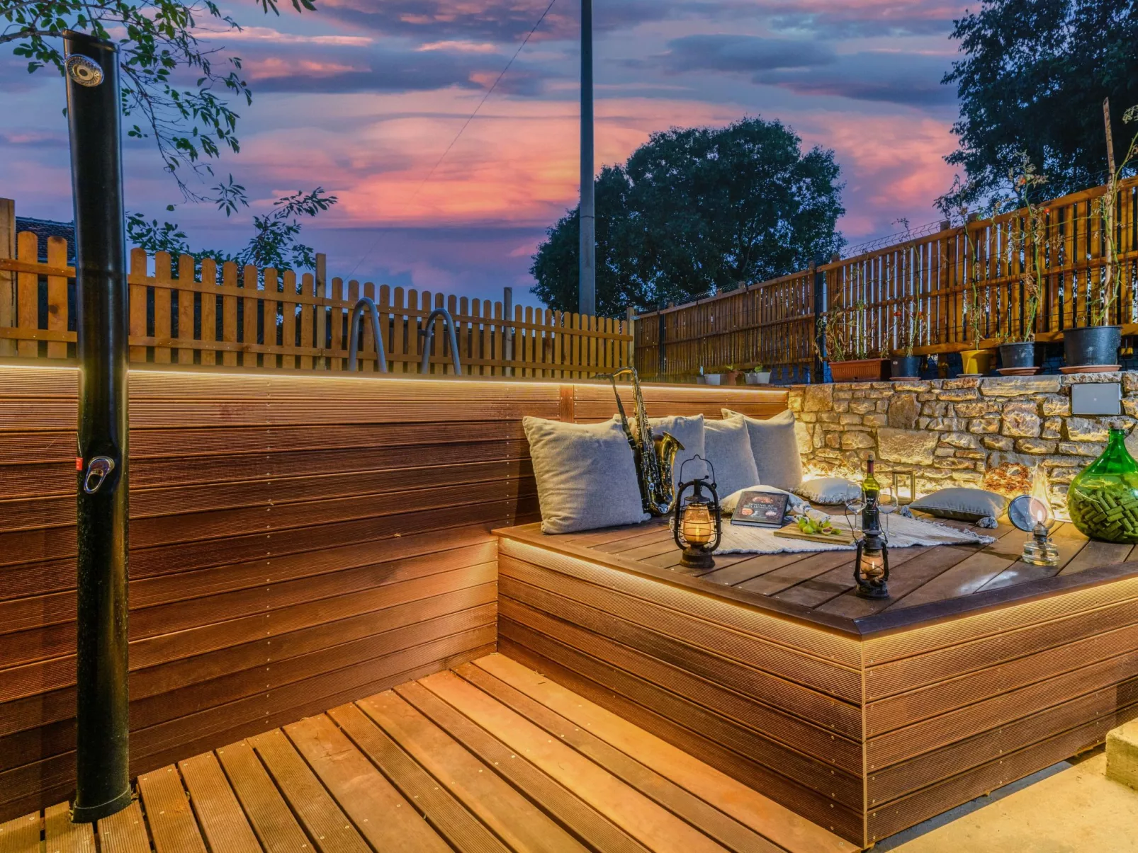 Rustic cozy house Pupy mit private pool und kino-Draußen